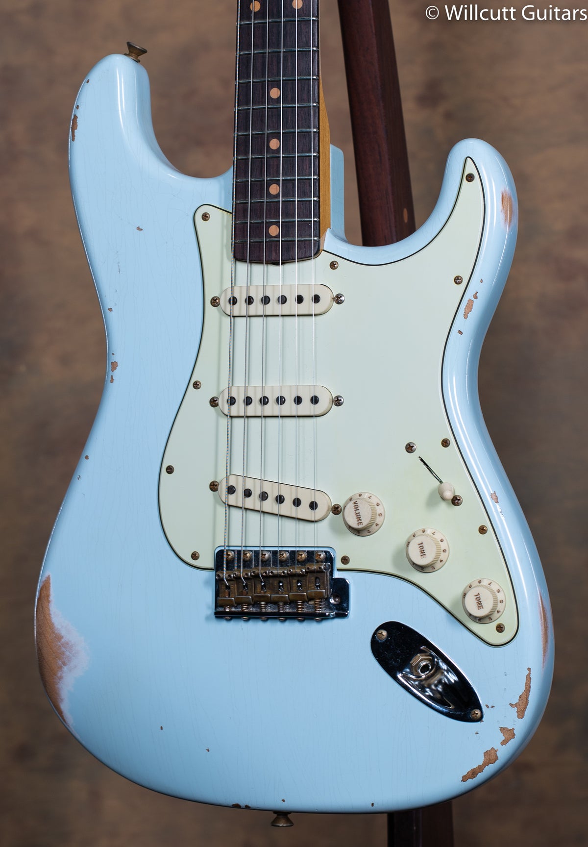 Fender Custom Shop "The 63" 1963 Stratocaster Relic Sonic Blue 60C