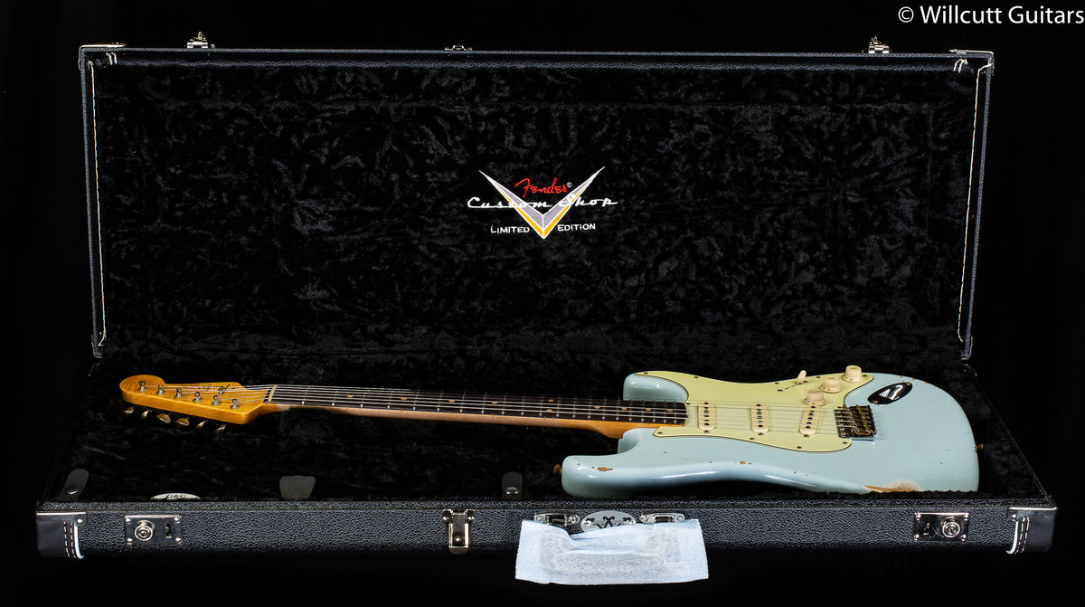 Fender Custom Shop &quot;The 63&quot; 1963 Stratocaster Relic Sonic Blue 60C