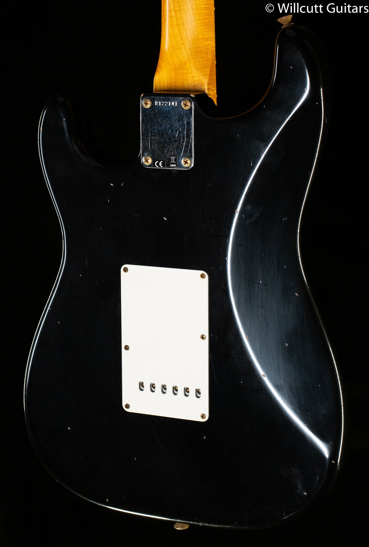 Fender Custom Shop Willcutt True &#39;62 Stratocaster Journeyman Relic Black Large C