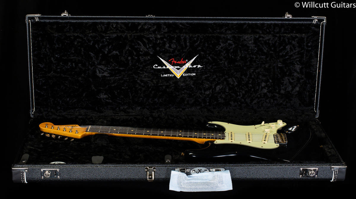 Fender Custom Shop Willcutt True &#39;62 Stratocaster Journeyman Relic Black Large C