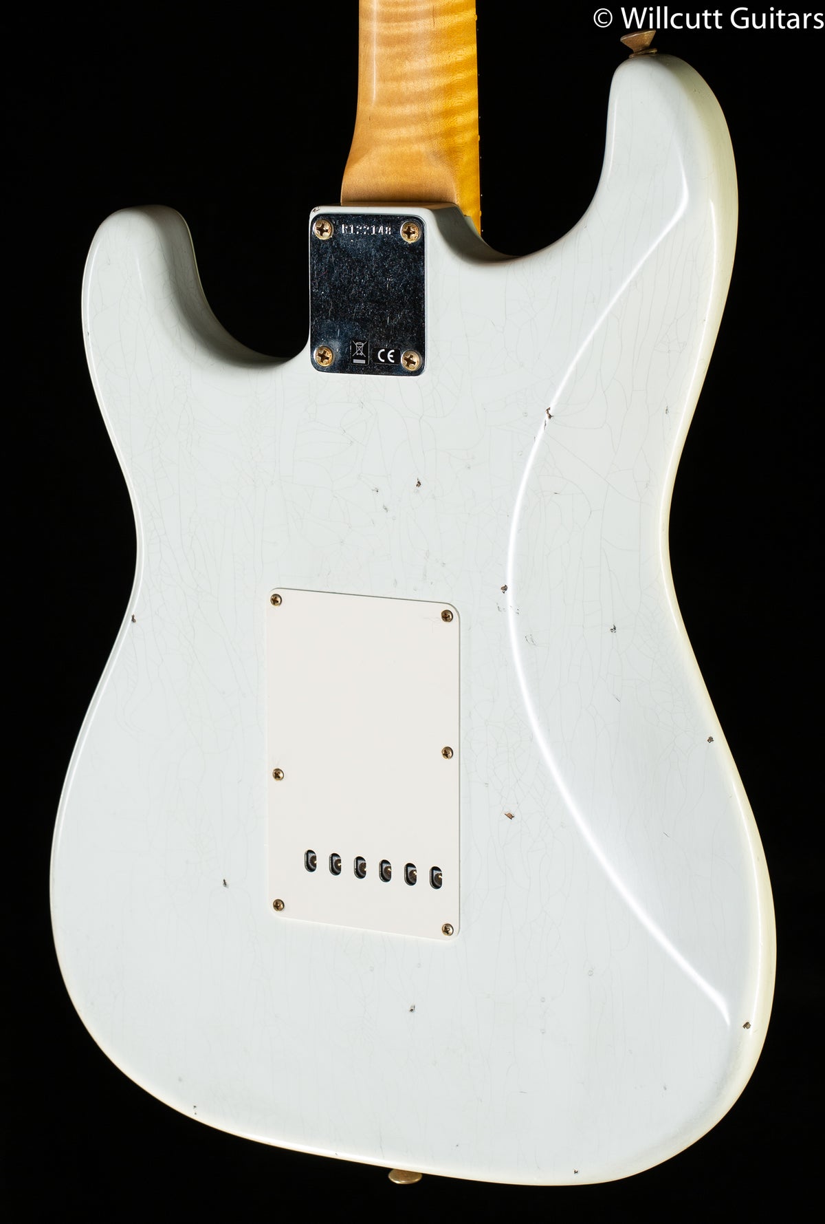 Fender Custom Shop Willcutt True '62 Stratocaster Journeyman Relic Olympic White 60s Oval C