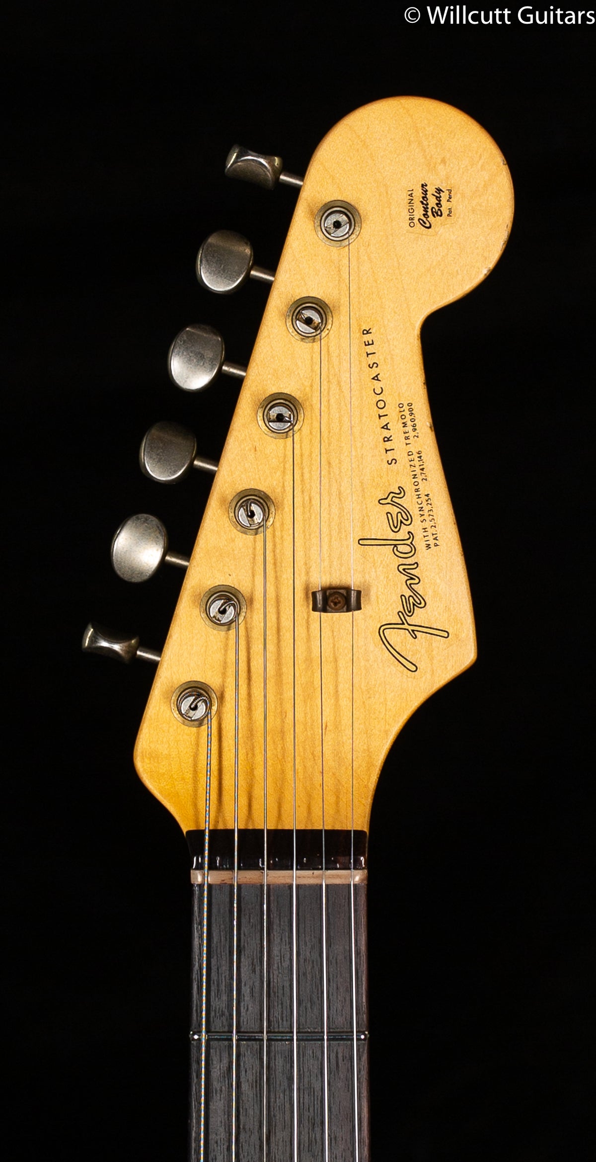 Fender Custom Shop Willcutt True '62 Stratocaster Journeyman Relic Olympic White 60s Oval C