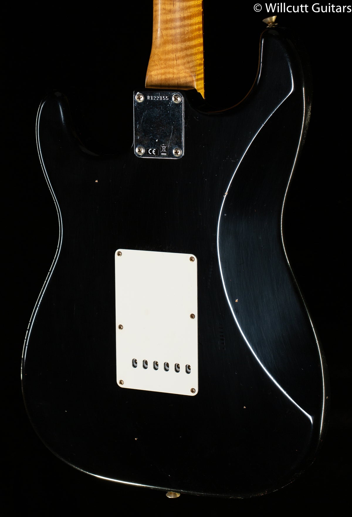 Fender Custom Shop Willcutt True '62 Stratocaster Journeyman Relic Black 60s C (155)