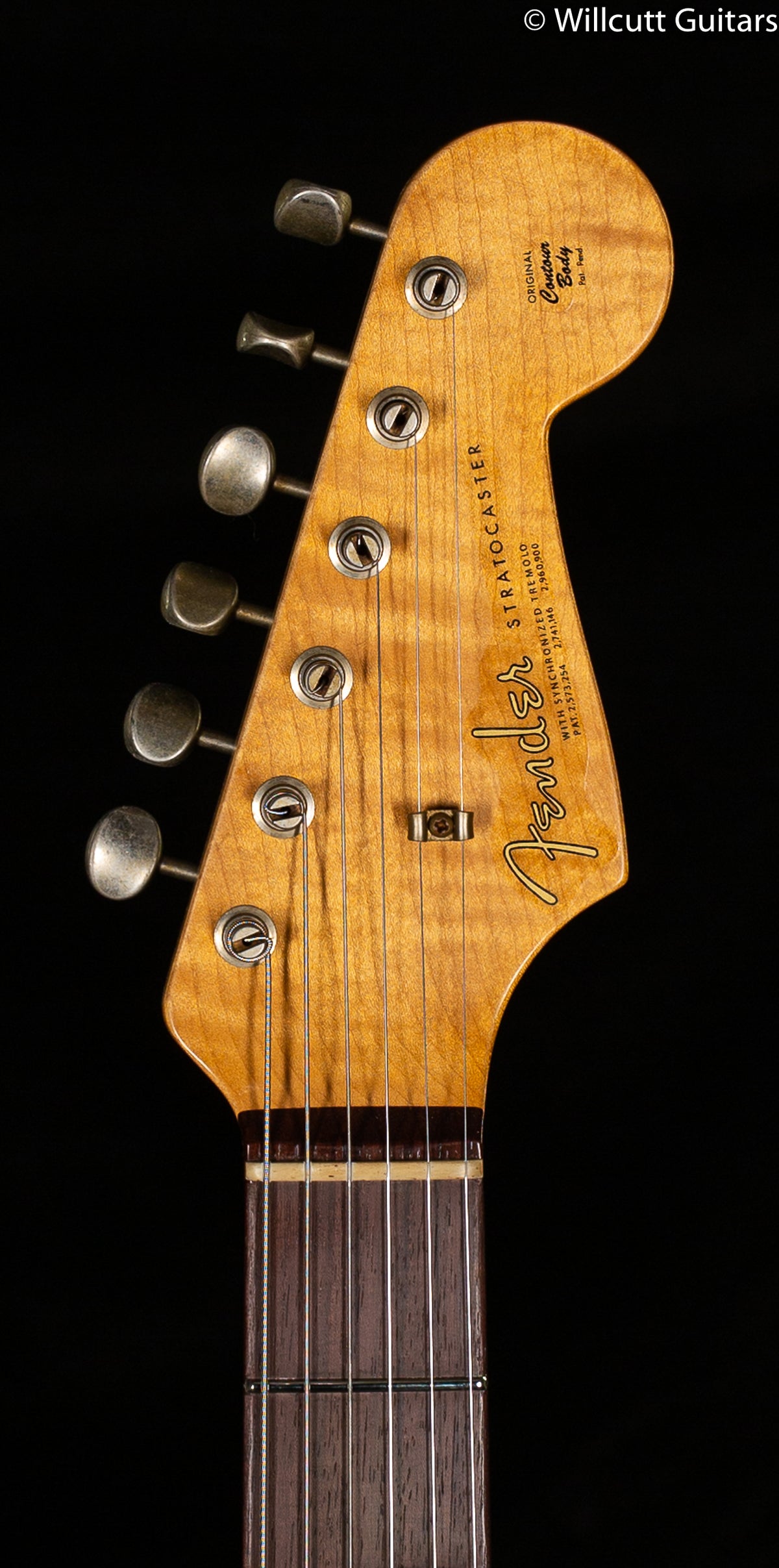 Fender Custom Shop Willcutt True '62 Stratocaster Journeyman Relic Black 60s C (155)
