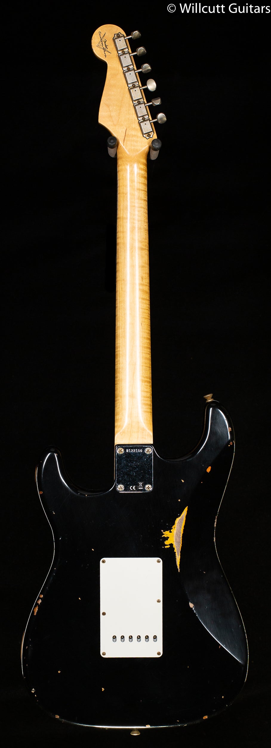 Fender Custom Shop Willcutt True &#39;62 Stratocaster Journeyman Relic Black over 3TS &#39;59 C