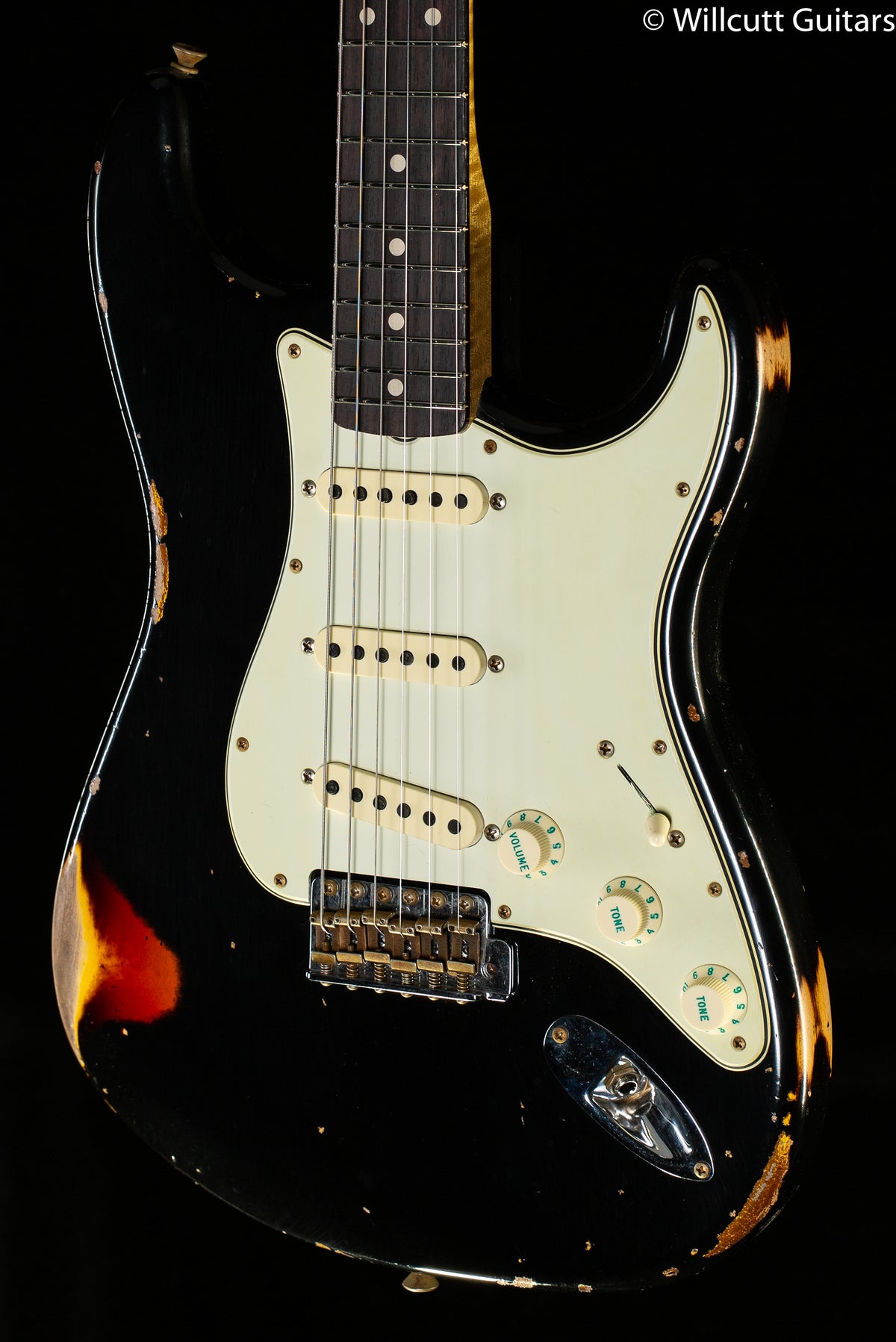 Custom Hard Relic’62 Stratocaster Type Fender Custom Shop Willcutt True '62 Stratocaster Journeyman