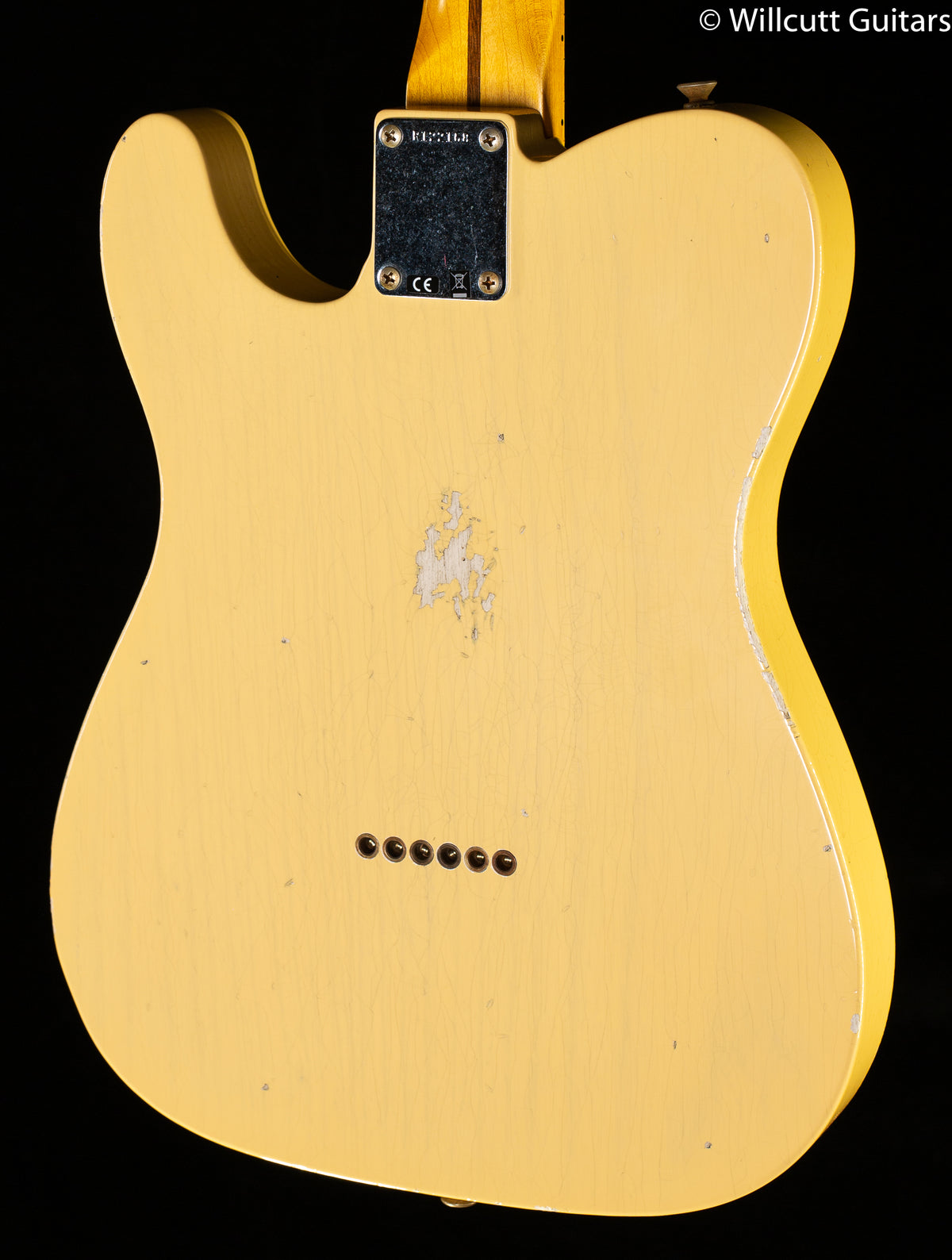 Fender Custom Shop 4/54 Blackguard Tele Blonde Willcutt Limited 10/56 