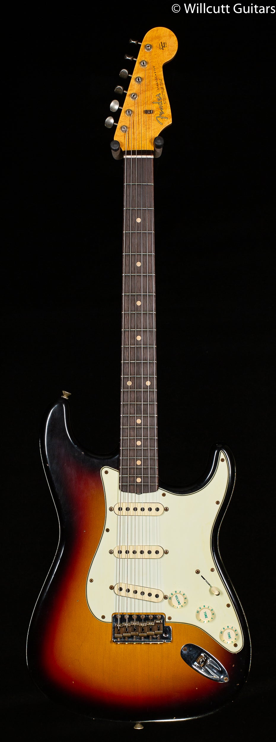 Fender Custom Shop Willcutt True &#39;62 Stratocaster Journeyman Relic 3-Tone Sunburst 60s Oval C