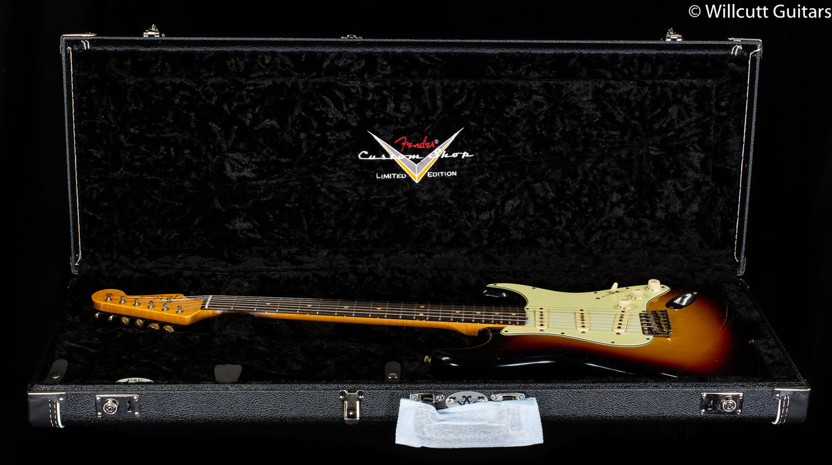 Fender Custom Shop Willcutt True &#39;62 Stratocaster Journeyman Relic 3-Tone Sunburst 60s Oval C