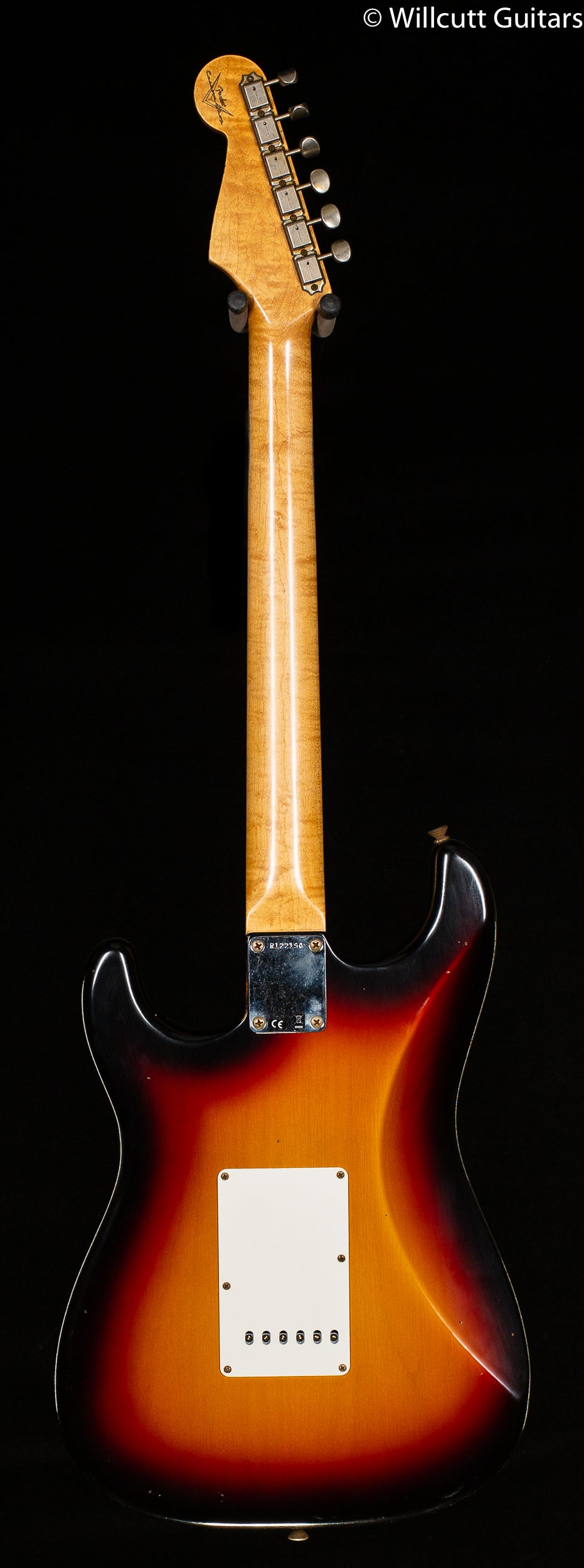Fender Custom Shop Willcutt True &#39;62 Stratocaster Journeyman Relic 3-Tone Sunburst 60s Oval C