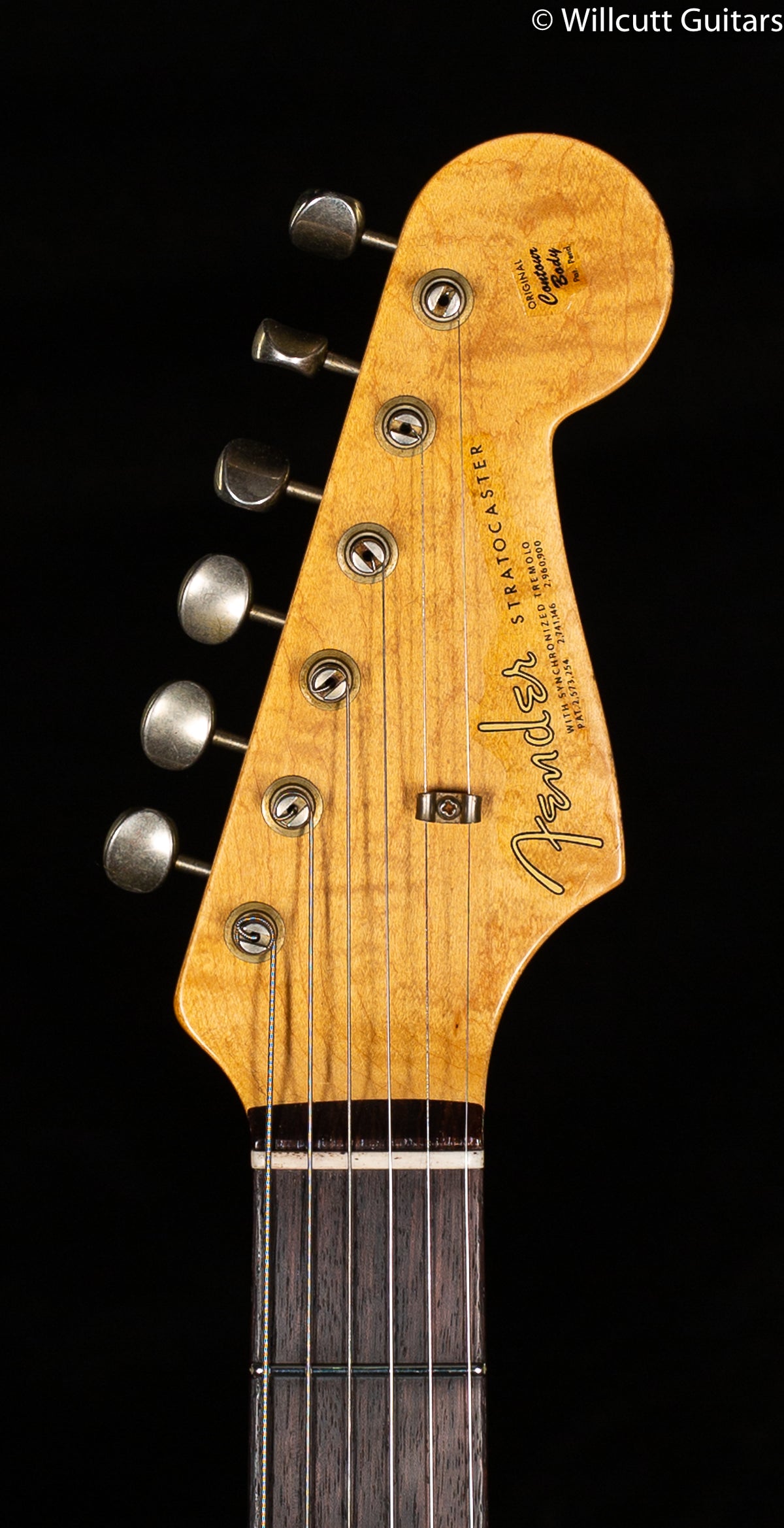 Fender Custom Shop Willcutt True &#39;62 Stratocaster Journeyman Relic 3-Tone Sunburst 60s Oval C
