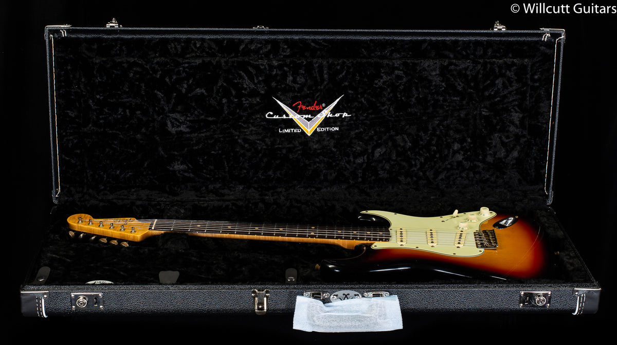 Fender Custom Shop Willcutt True &#39;62 Stratocaster Journeyman Relic 3-Tone Sunburst 60s Oval C