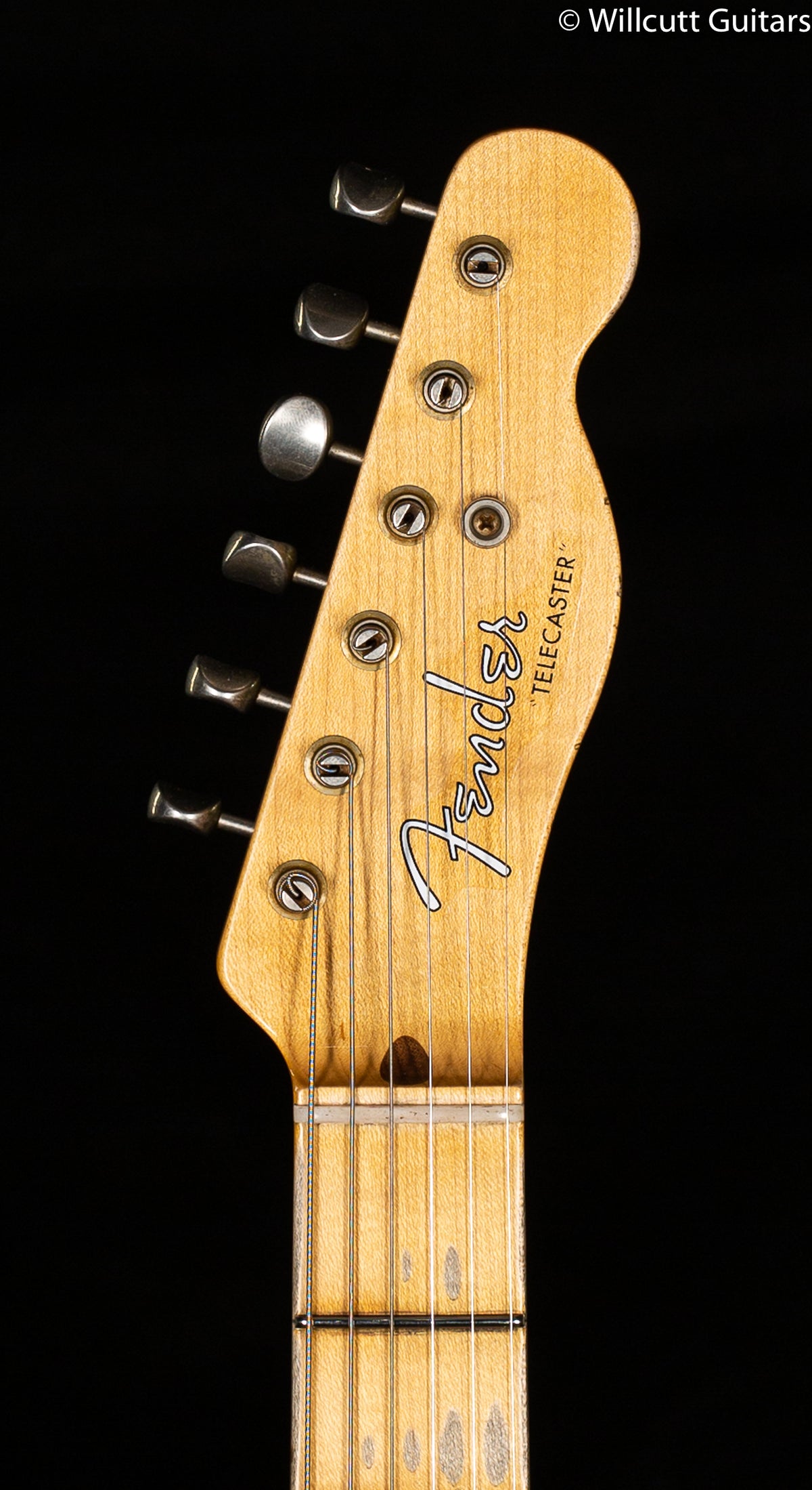 Fender Custom Shop 4/54 Blackguard Tele Blonde Willcutt Limited 57 Soft "V"