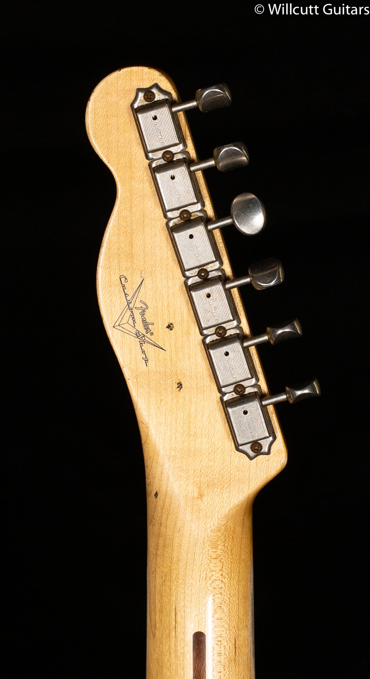 Fender Custom Shop 4/54 Blackguard Tele Blonde Willcutt Limited 57 Soft "V"