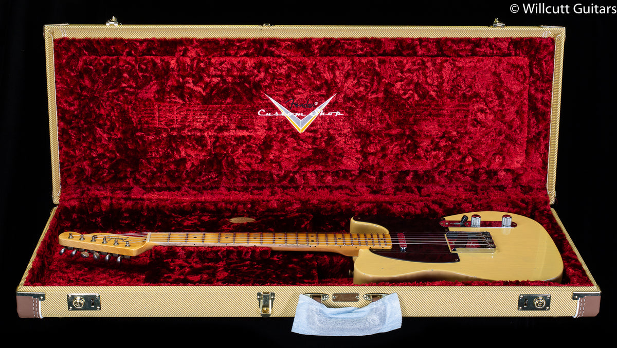 Fender Custom Shop 4/54 Blackguard Tele Blonde Willcutt Limited 57 Soft "V"