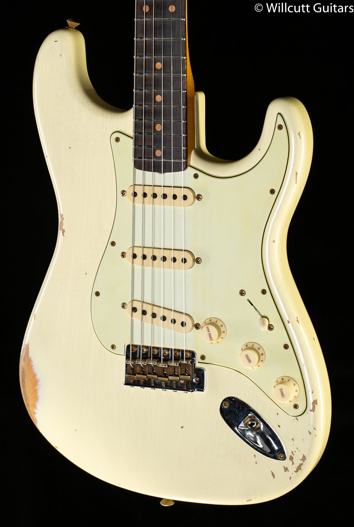 Fender Custom Shop &quot;The 63&quot; 1963 Stratocaster Relic Vintage White 65 C