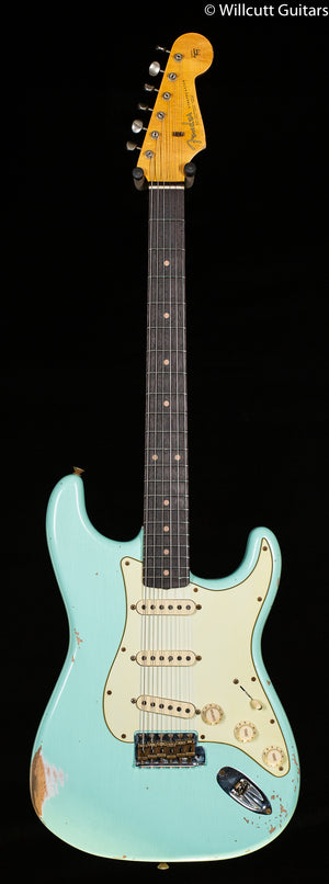 Fender Custom Shop "The 63" 1963 Stratocaster Relic Surf Green 60C