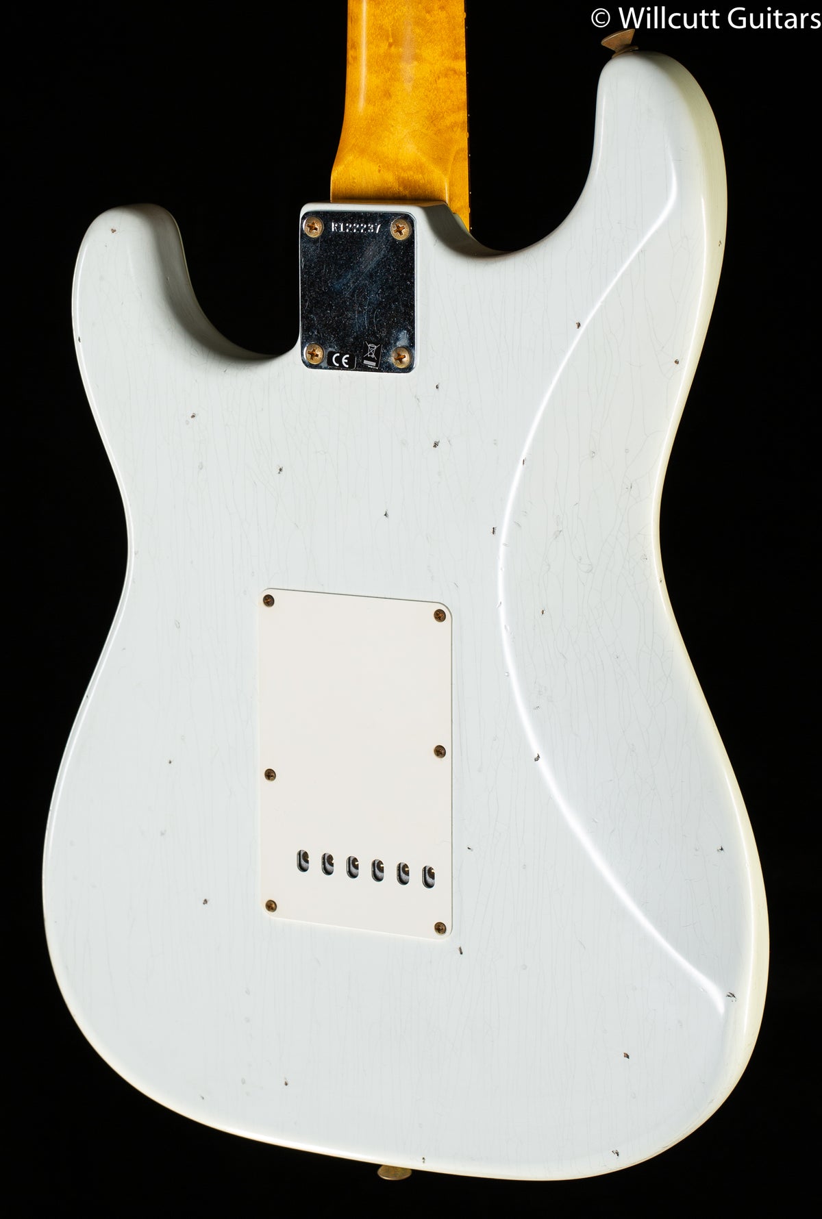 Fender Custom Shop Willcutt True '62 Stratocaster Journeyman Relic Olympic White 59 C