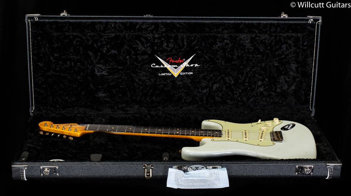 Fender Custom Shop Willcutt True '62 Stratocaster Journeyman Relic Olympic White 59 C