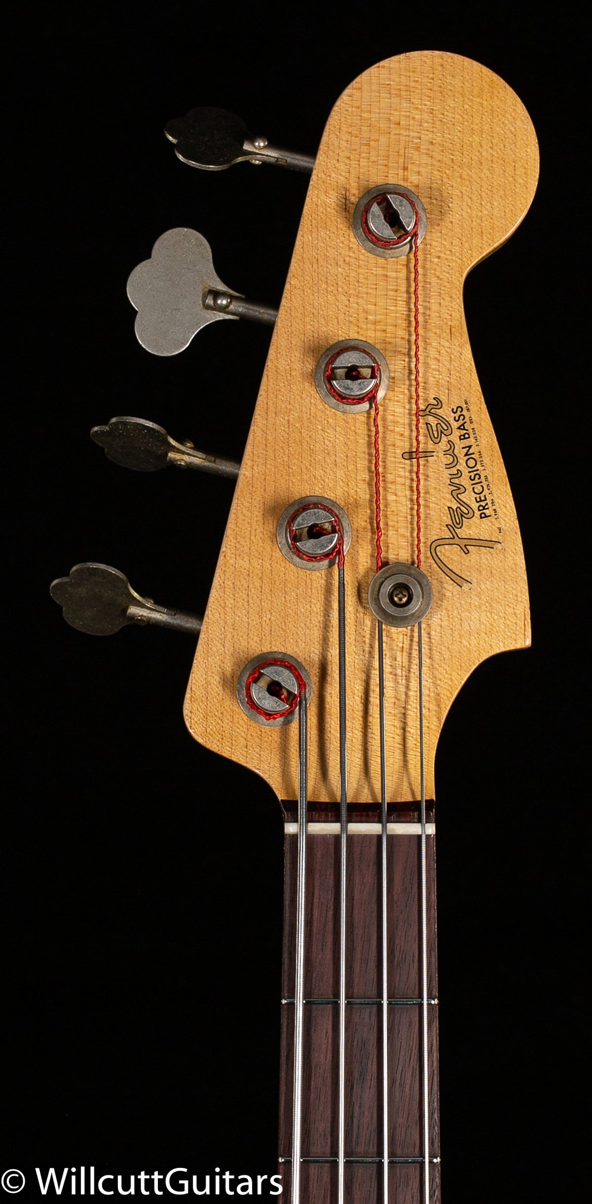 Fender Custom Shop Pino Palladino Signature Precision Bass Rosewood Fingerboard Fiesta Red over Desert Sand (377)