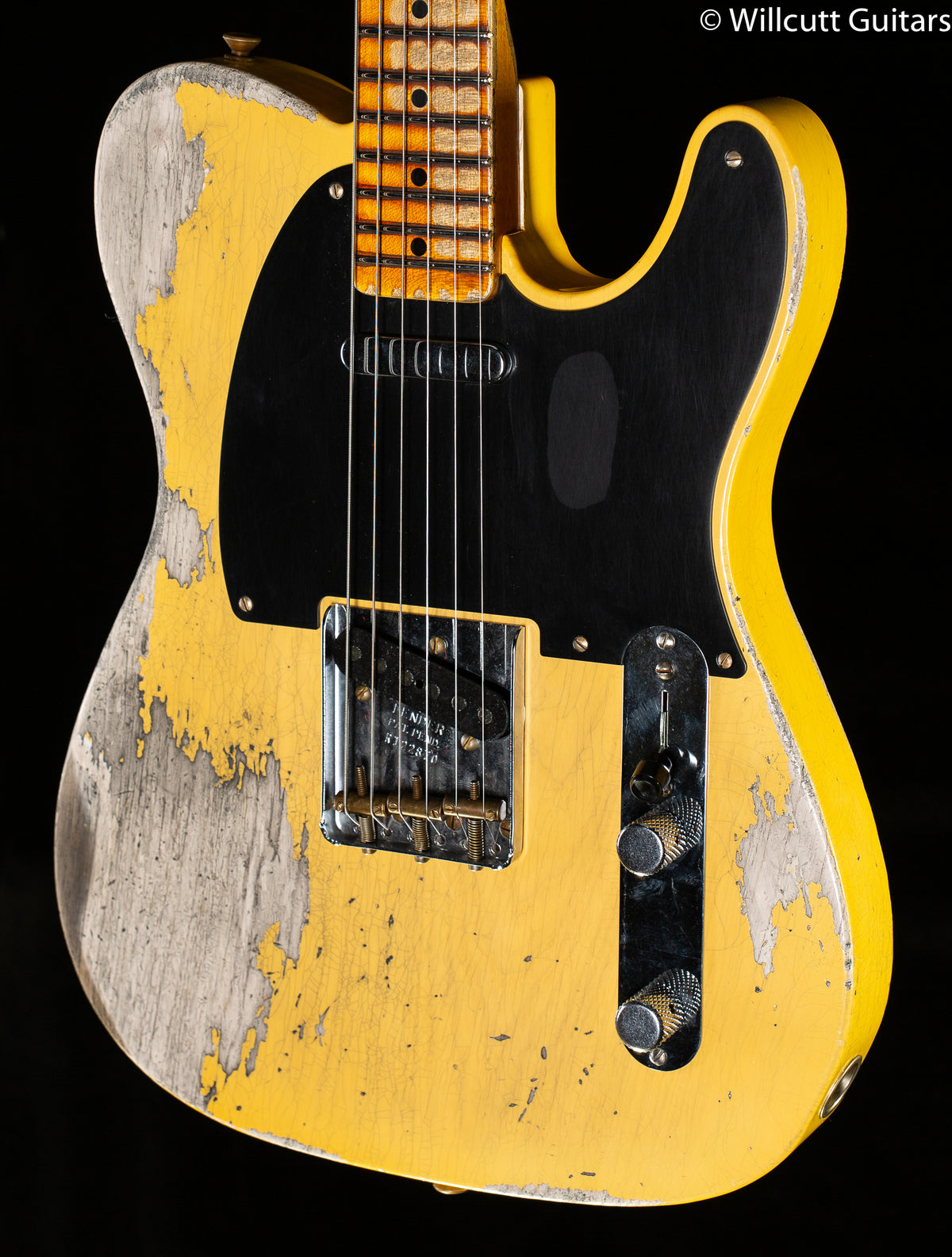 Fender Custom Shop LTD 1951 Telecaster Super Heavy Relic Aged Nocaster Blonde (870)