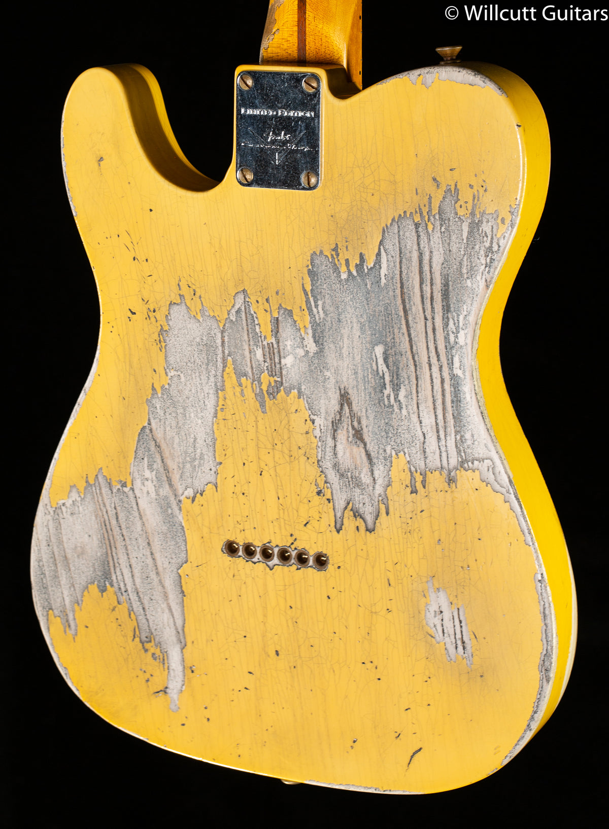 Fender Custom Shop LTD 1951 Telecaster Super Heavy Relic Aged Nocaster Blonde (870)