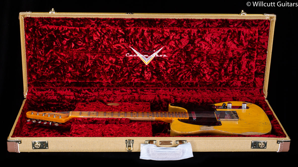 Fender Custom Shop Limited Edition '51 Telecaster Heavy Relic Aged Butterscotch Blonde (051)