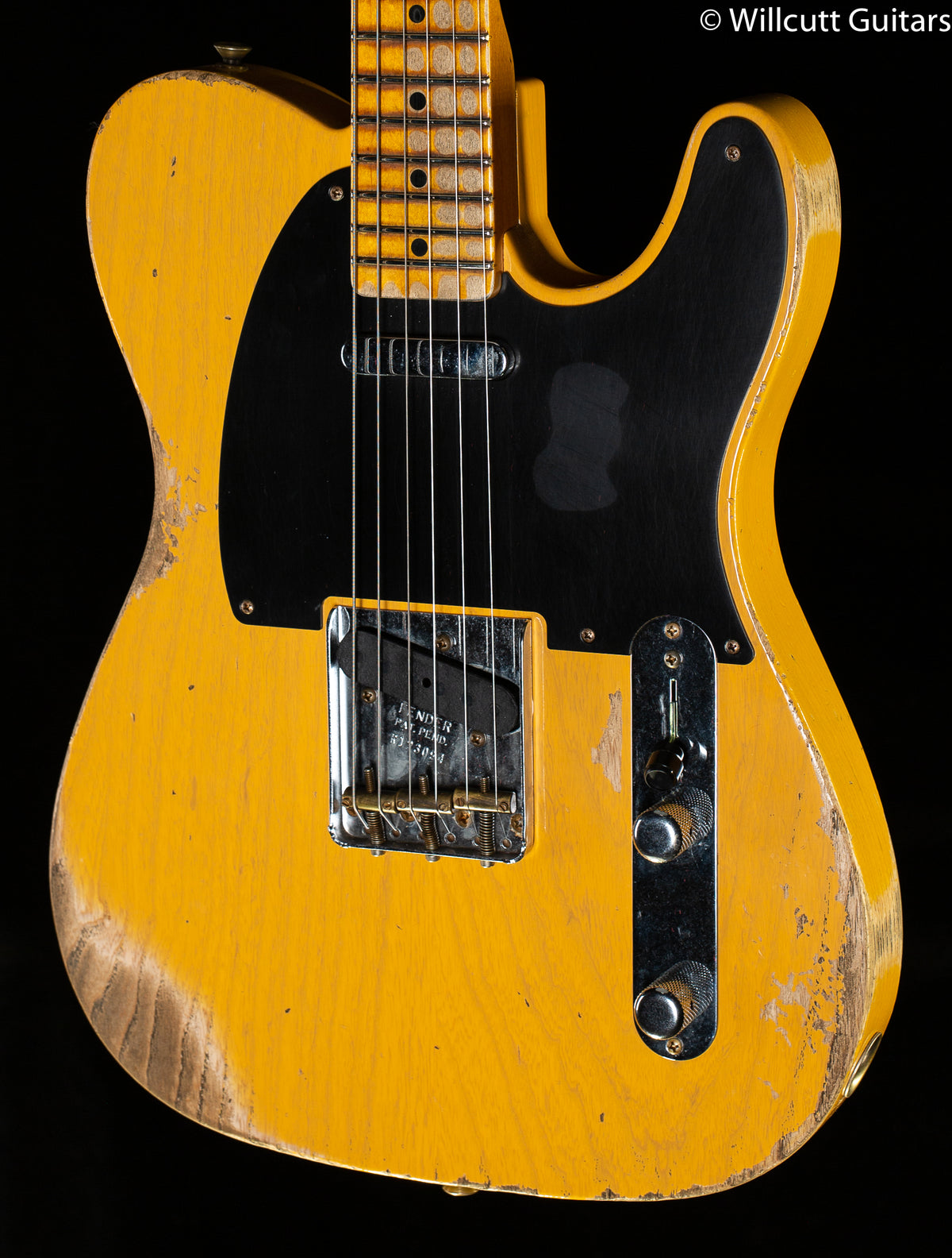 Fender Custom Shop 1952 Telecaster Heavy Relic Butterscotch Blonde (094)