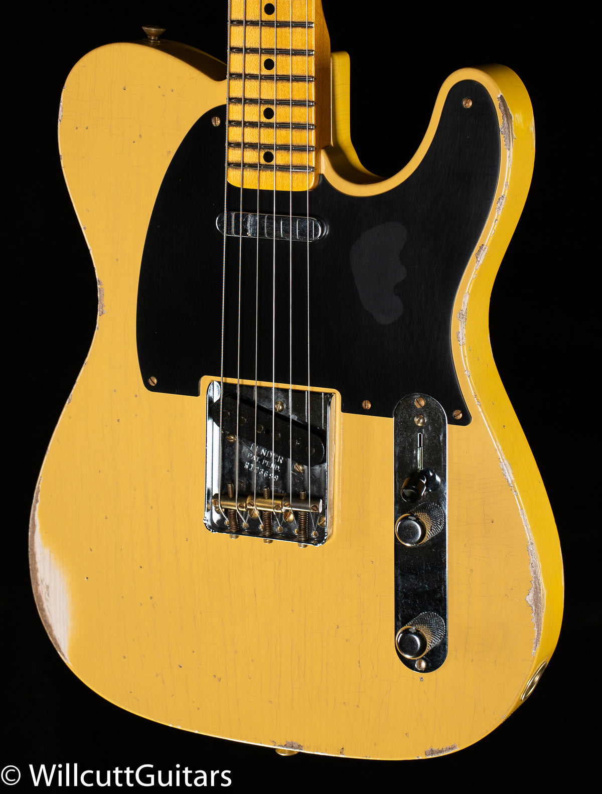 Fender Custom Shop 52 Telecaster Relic Aged Nocaster Blonde (699)