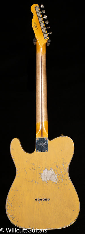 Fender Custom Shop 52 Telecaster Heavy Relic Aged Nocaster Blonde (711)