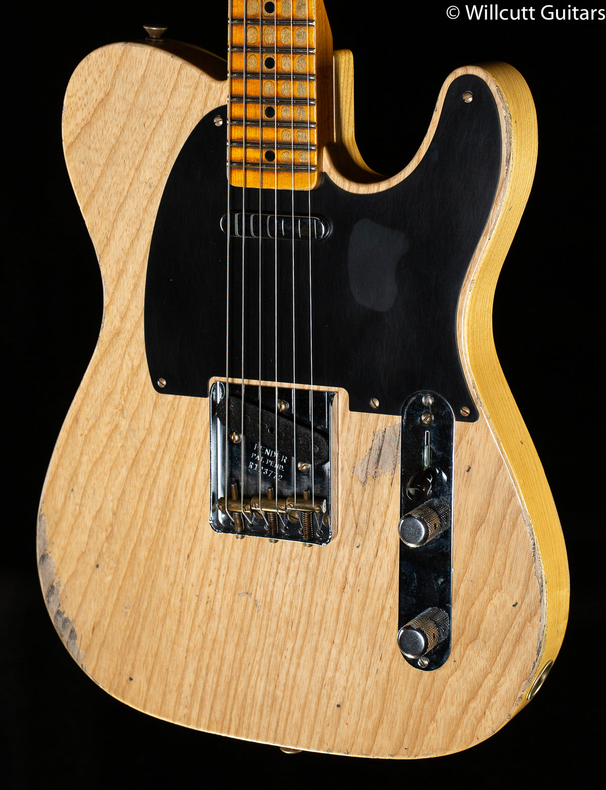 FENDER CUSTOM SHOP LIMITED EDITION '51 TELECASTER, HEAVY RELIC AGED Natural  (772)