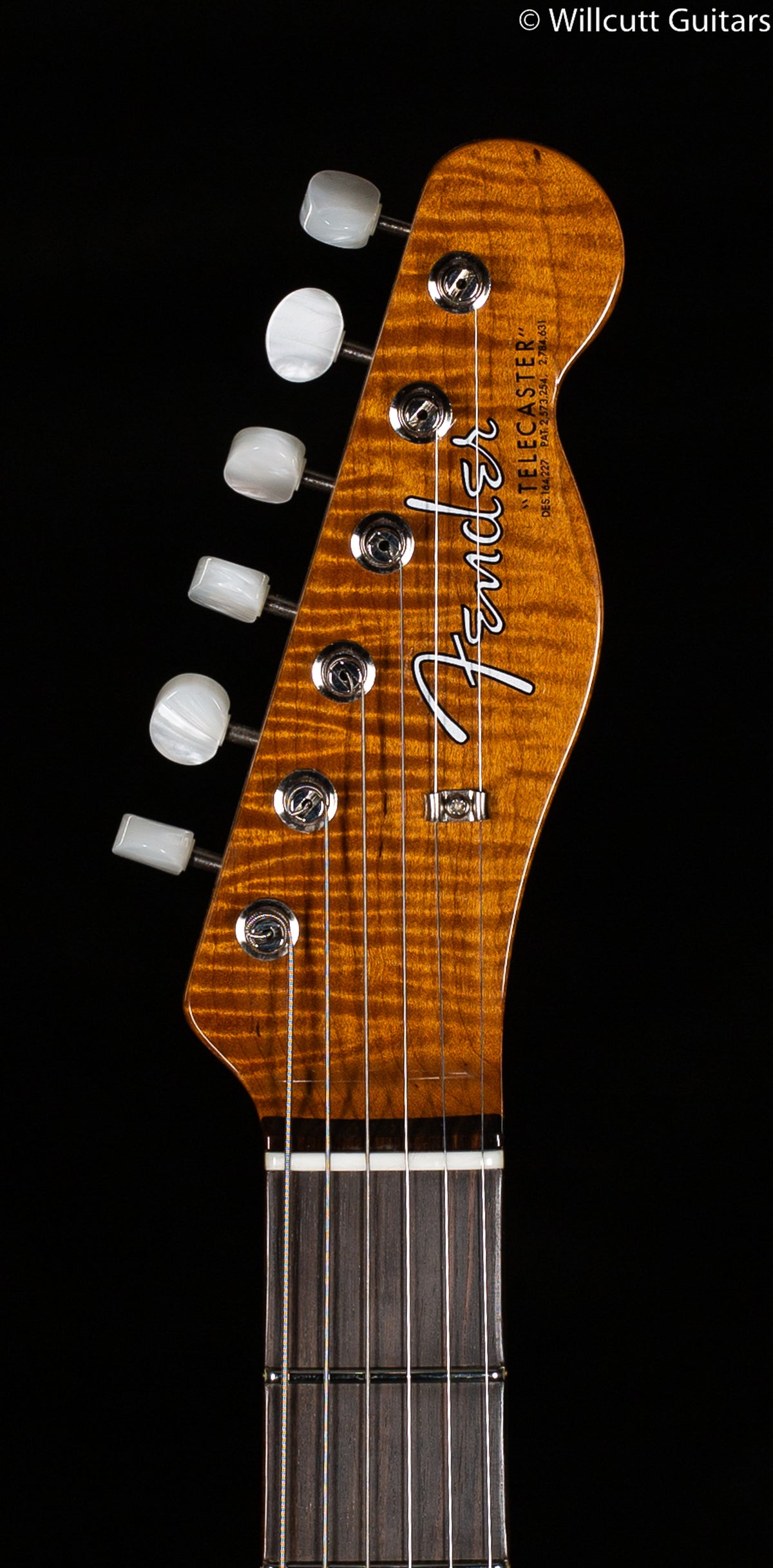 Fender Custom Shop Artisan P90 Flame Maple Telecaster Aged Antique Burst (919)