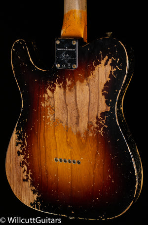 Fender Custom Shop LTD 1950 Double Esquire Super Heavy Relic Wide Fade 2-Color Sunburst (017)