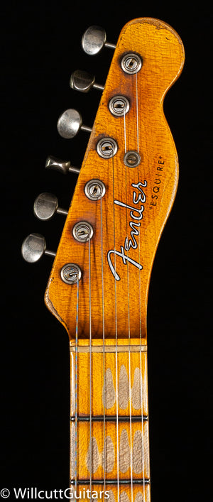 Fender Custom Shop LTD 1950 Double Esquire Super Heavy Relic Wide Fade 2-Color Sunburst (017)