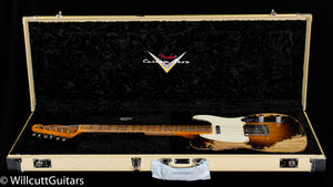 Fender Custom Shop LTD 1950 Double Esquire Super Heavy Relic Wide Fade 2-Color Sunburst (017)