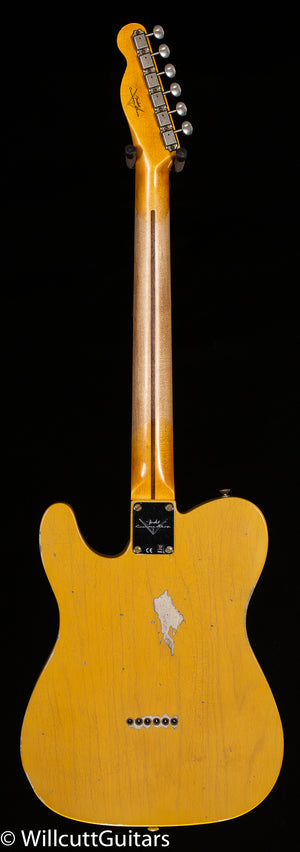 Fender Custom Shop 1950 Double Esquire Relic Aged Nocaster Blonde (414)