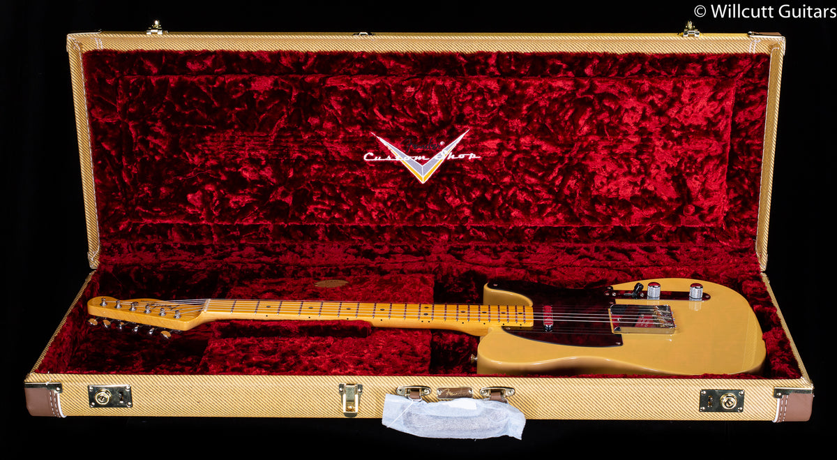 Fender Custom Shop 1952 Telecaster Deluxe Closet Classic Nocaster Blonde (555)