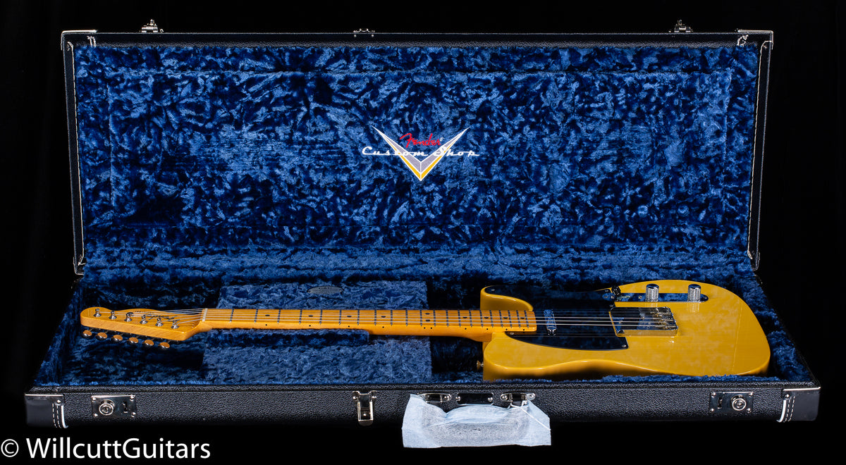 Fender Custom Shop 1950 Double Esquire DLX Closet Classic Faded Nocaster Blonde (572)