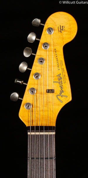Fender Custom Shop Willcutt True '62 Stratocaster Journeyman Relic Fiesta Red 60s Oval C (697)