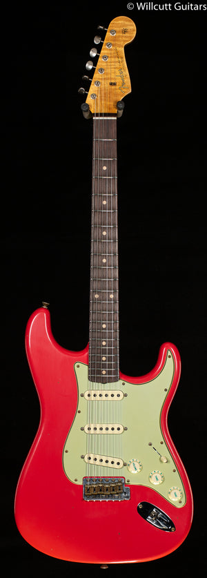 Fender Custom Shop Willcutt True '62 Stratocaster Journeyman Relic Fiesta Red Large C (765)