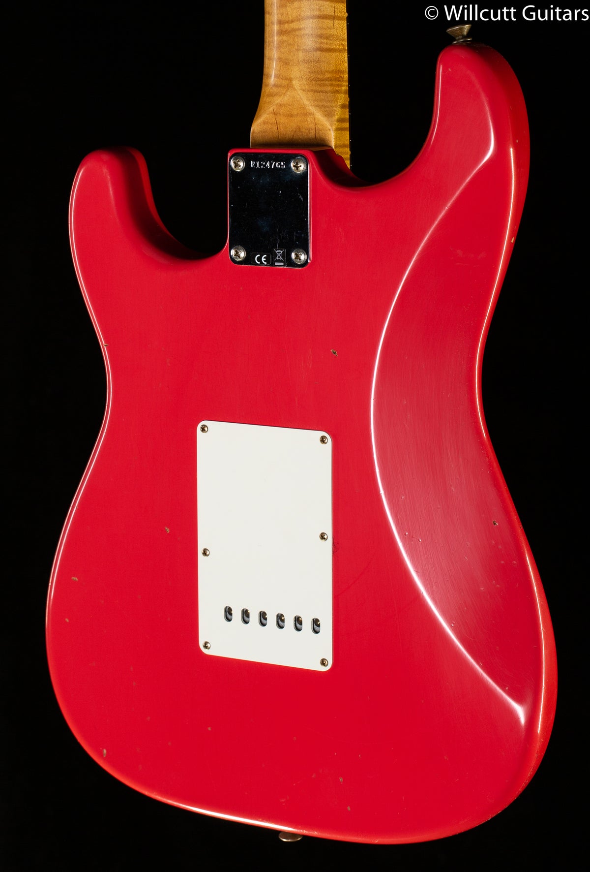 Fender Custom Shop Willcutt True '62 Stratocaster Journeyman Relic Fiesta Red Large C (765)