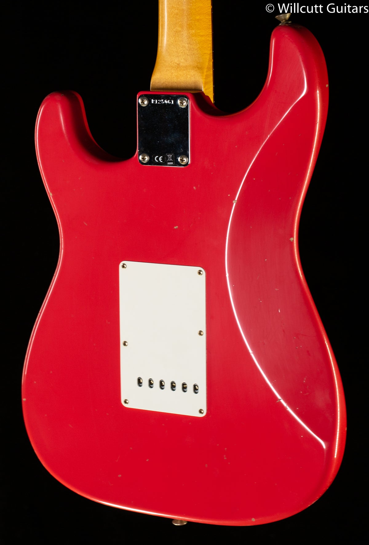 Fender Custom Shop Willcutt True '62 Stratocaster Journeyman Relic Fiesta Red 60s Oval C (061)