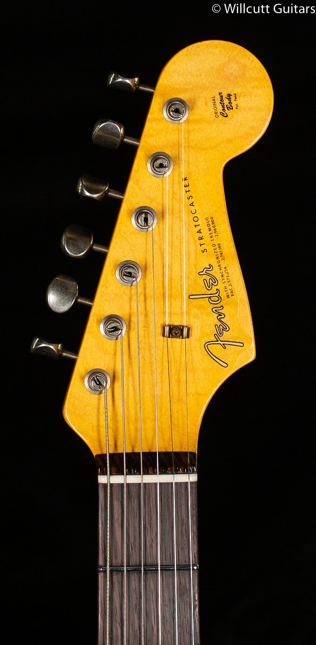 Fender Custom Shop Willcutt True '62 Stratocaster Journeyman Relic Fiesta Red 60s Oval C (061)