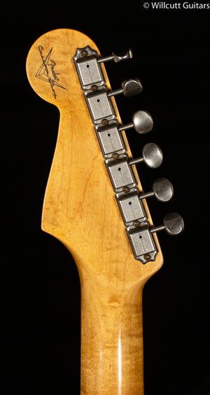 Fender Custom Shop Willcutt True '62 Stratocaster Journeyman Relic Olympic White Large C (142)