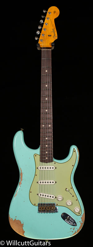 Fender Custom Shop 1961 Stratocaster Heavy Relic Surf Green (466)
