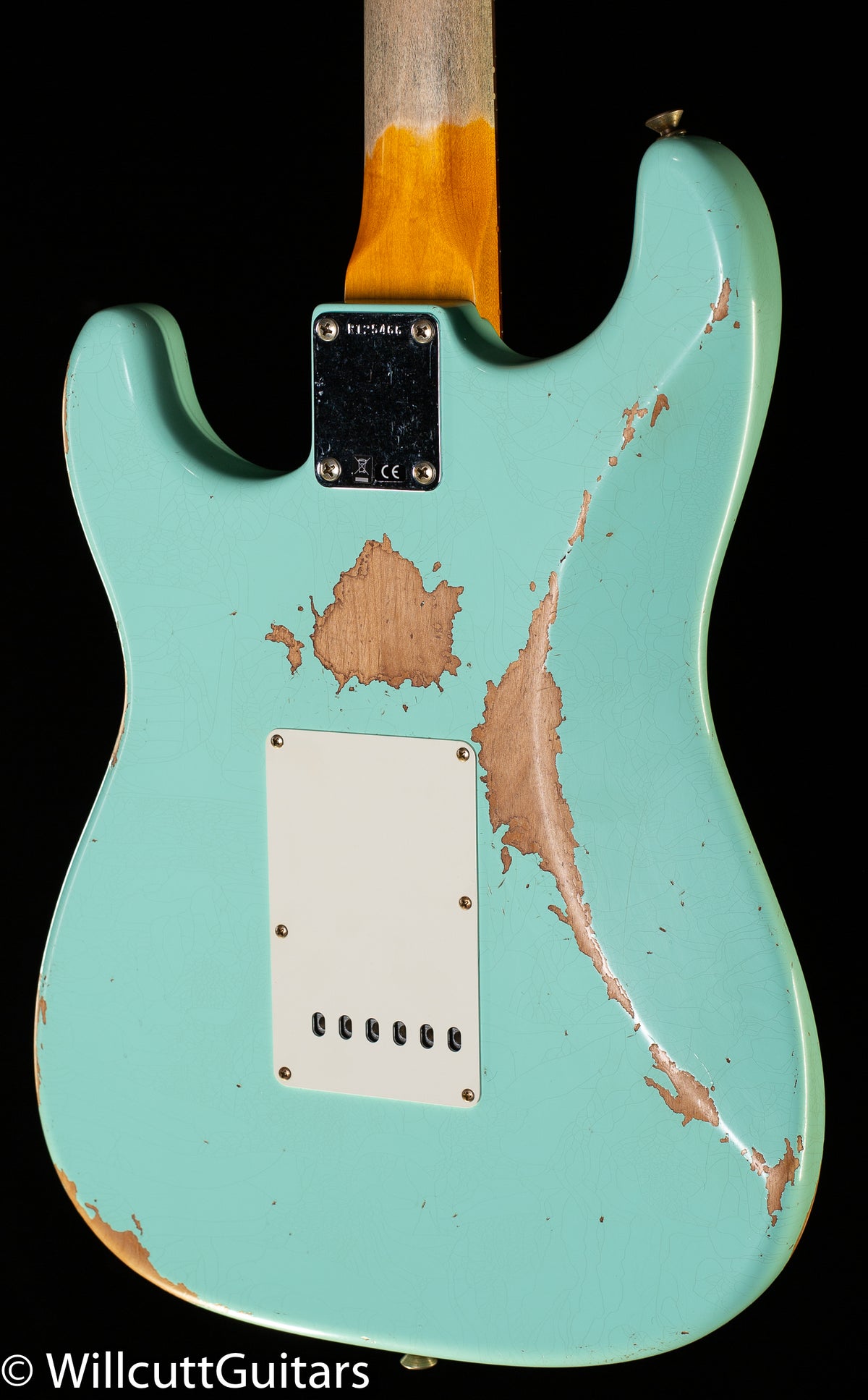 Fender Custom Shop 1961 Stratocaster Heavy Relic Surf Green (466)