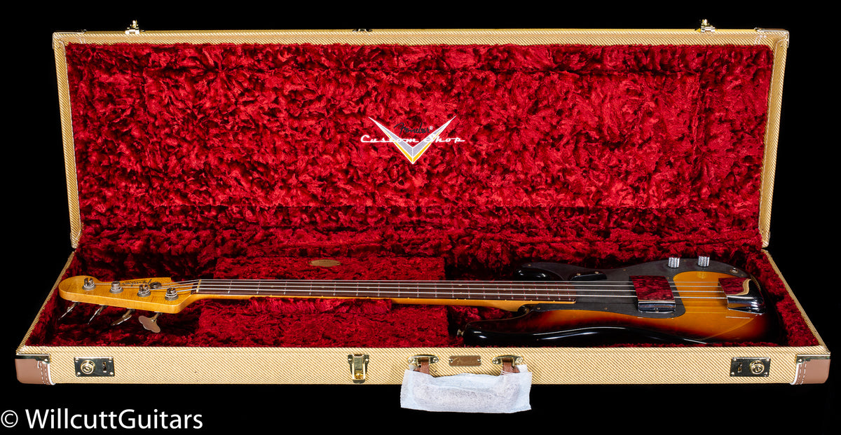Fender Custom Shop 1959 Precision Bass Journeyman Relic 3-Tone Sunburst (527)