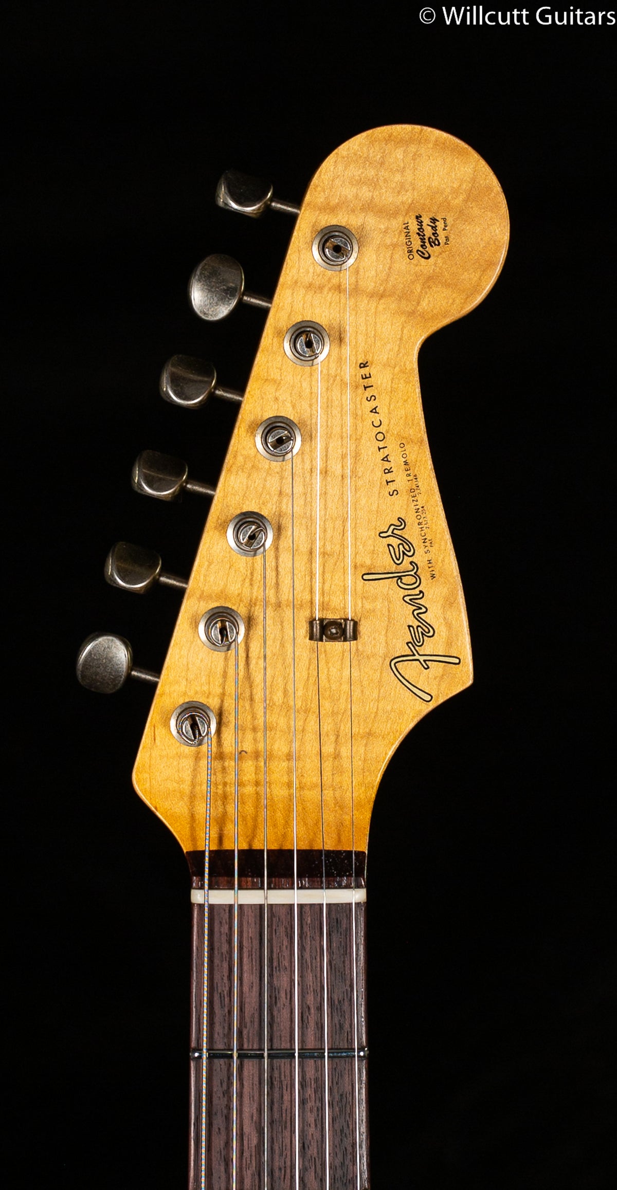 Fender Custom Shop Willcutt True '62 Stratocaster Journeyman Relic 3-Tone Sunburst Josephina Handwound 57 Soft V (585)