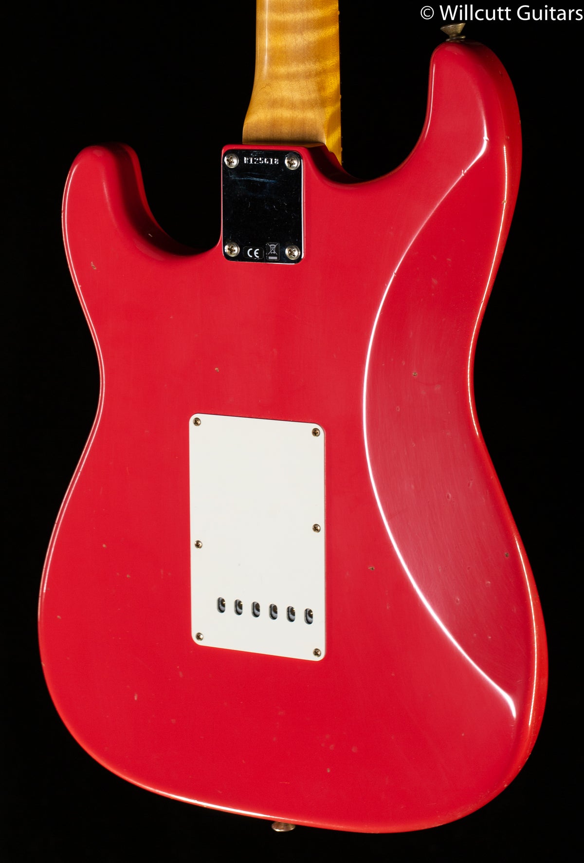 Fender Custom Shop Willcutt True '62 Stratocaster Journeyman Relic Fiesta Red 60s Oval C (618)