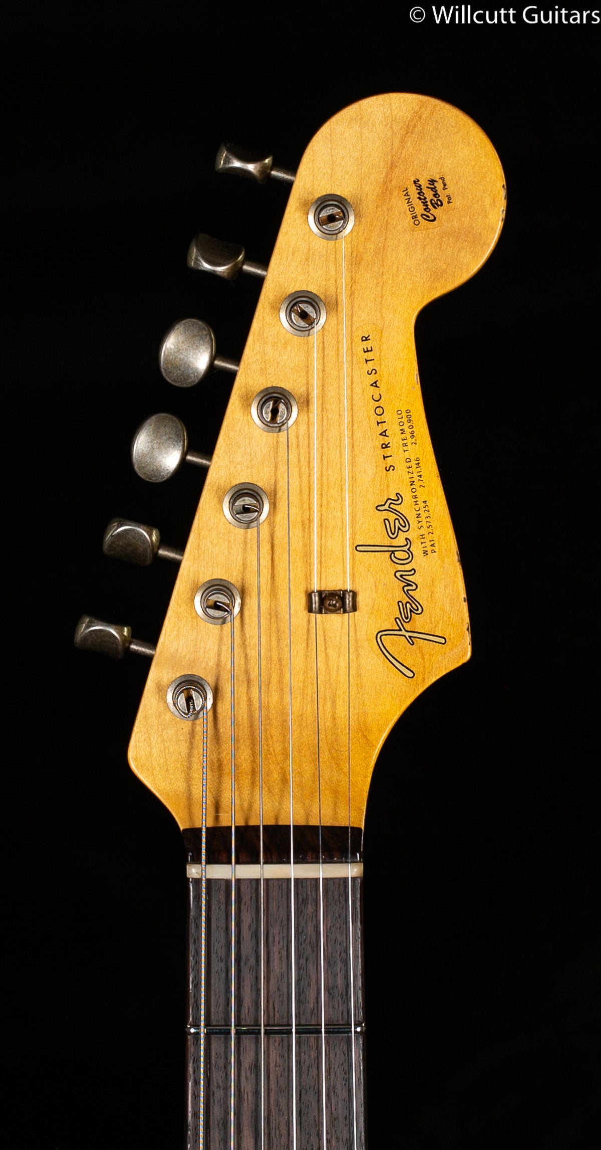 Fender Custom Shop Willcutt True '62 Stratocaster Journeyman Relic Fiesta Red 60s Oval C (618)